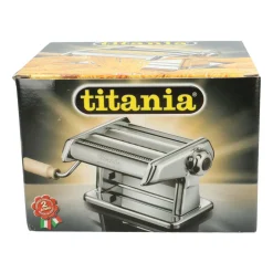 Italiaans Koken*DILLE & KAMILLE Pastamachine, roestvrij staal