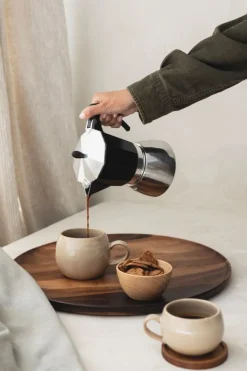 Bakken Met Peren|Koffie*DILLE & KAMILLE Percolator, 3 kops, aluminium, rvs