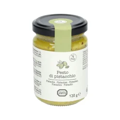 Pesto*DILLE & KAMILLE Pesto di pistacchio, vegan, lactose- en glutenvrij, 120 gram