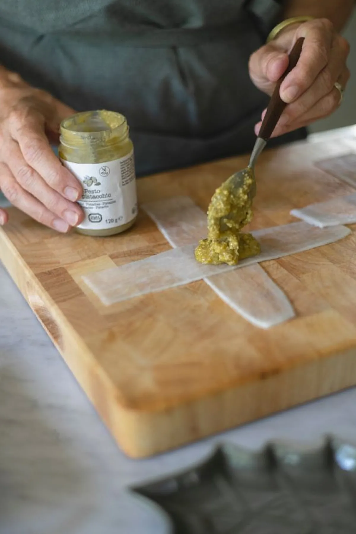 Pesto*DILLE & KAMILLE Pesto di pistacchio, vegan, lactose- en glutenvrij, 120 gram