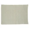 Placemats*DILLE & KAMILLE Placemat franjes, GOTS bio-katoen, olijfgroen, 35 x 50 cm