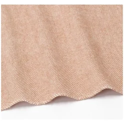 Placemats*DILLE & KAMILLE Placemat franjes, GOTS bio-katoen, sienna, 35 x 50 cm
