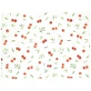 Placemats*DILLE & KAMILLE Placemat geribbeld, GOTS bio-katoen, kersen, 35 x 50 cm