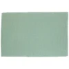 Placemats*DILLE & KAMILLE Placemat geribbeld, GOTS bio-katoen, groengrijs, 35 x 50 cm