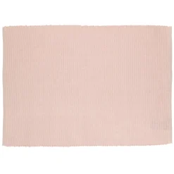 Placemats*DILLE & KAMILLE Placemat geribbeld, GOTS bio-katoen, violet, 35 x 50 cm