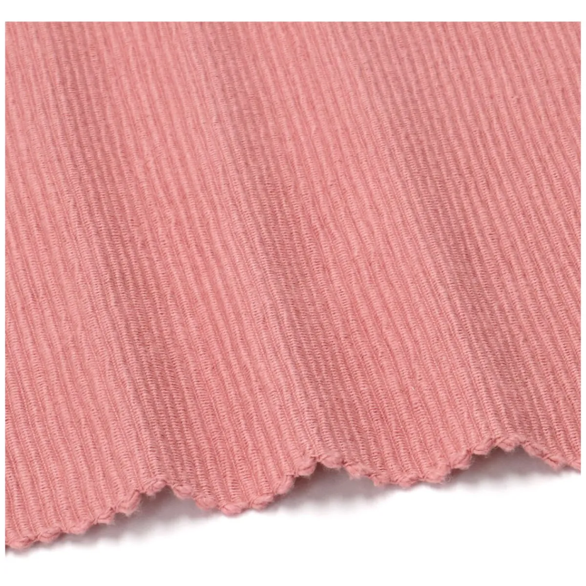 Placemats*DILLE & KAMILLE Placemat geribbeld, GOTS bio-katoen, donker roze, 35 x 50 cm