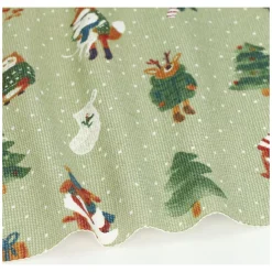 Placemats*DILLE & KAMILLE Placemat, GOTS bio-katoen, winterbos,  35 x 50 cm