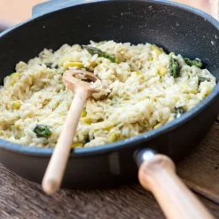 Bakken Met Peren|Rijst*DILLE & KAMILLE Pollepel voor risotto, beukenhout, 30 cm