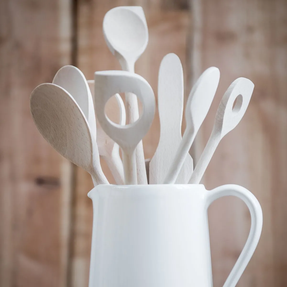 Bakken Met Peren|Rijst*DILLE & KAMILLE Pollepel voor risotto, beukenhout, 30 cm