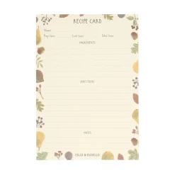 Bakken Met Peren|Kalenders & Planners*DILLE & KAMILLE Receptenplanner, papier, perenoogst, A6