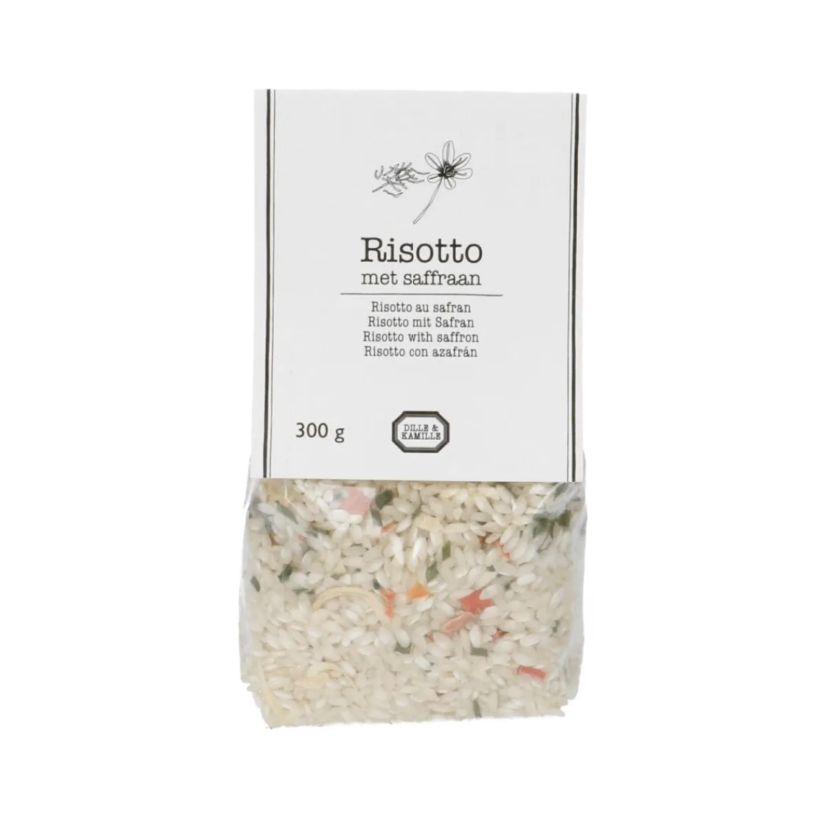 Rijst|Italiaans Koken*DILLE & KAMILLE Risotto met saffraan, 300 g