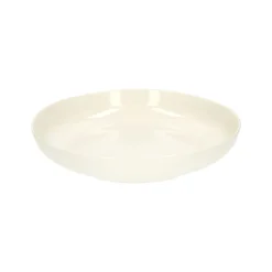 Schalen|Serviessets*DILLE & KAMILLE Schaal, organisch, porselein, wit, Ø 28 cm x 5,5 cm