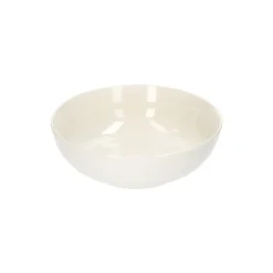 Schalen|Serviessets*DILLE & KAMILLE Schaal, organisch, porselein, wit, Ø 22 cm x 7 cm