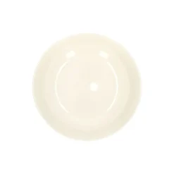 Schalen|Serviessets*DILLE & KAMILLE Schaal, organisch, porselein, wit, Ø 22 cm x 7 cm