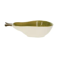 Bakken Met Peren*DILLE & KAMILLE Schaal peer, steengoed, 20.5 X 13 X 5 cm