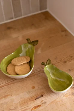 Bakken Met Peren*DILLE & KAMILLE Schaal peer, steengoed, 20.5 X 13 X 5 cm