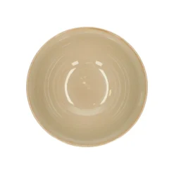 Schalen|Soepkommen*DILLE & KAMILLE Schaal reactief glazuur, steengoed, zand, Ø 18 cm