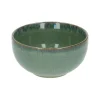Schalen|Serviessets*DILLE & KAMILLE Schaal reactieve glazuur, steengoed, groen, Ø 10,8 cm