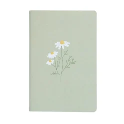 Schriftjes & Notitieboeken|Knutselspullen*DILLE & KAMILLE Schrift, gelinieerd, margrieten, A5