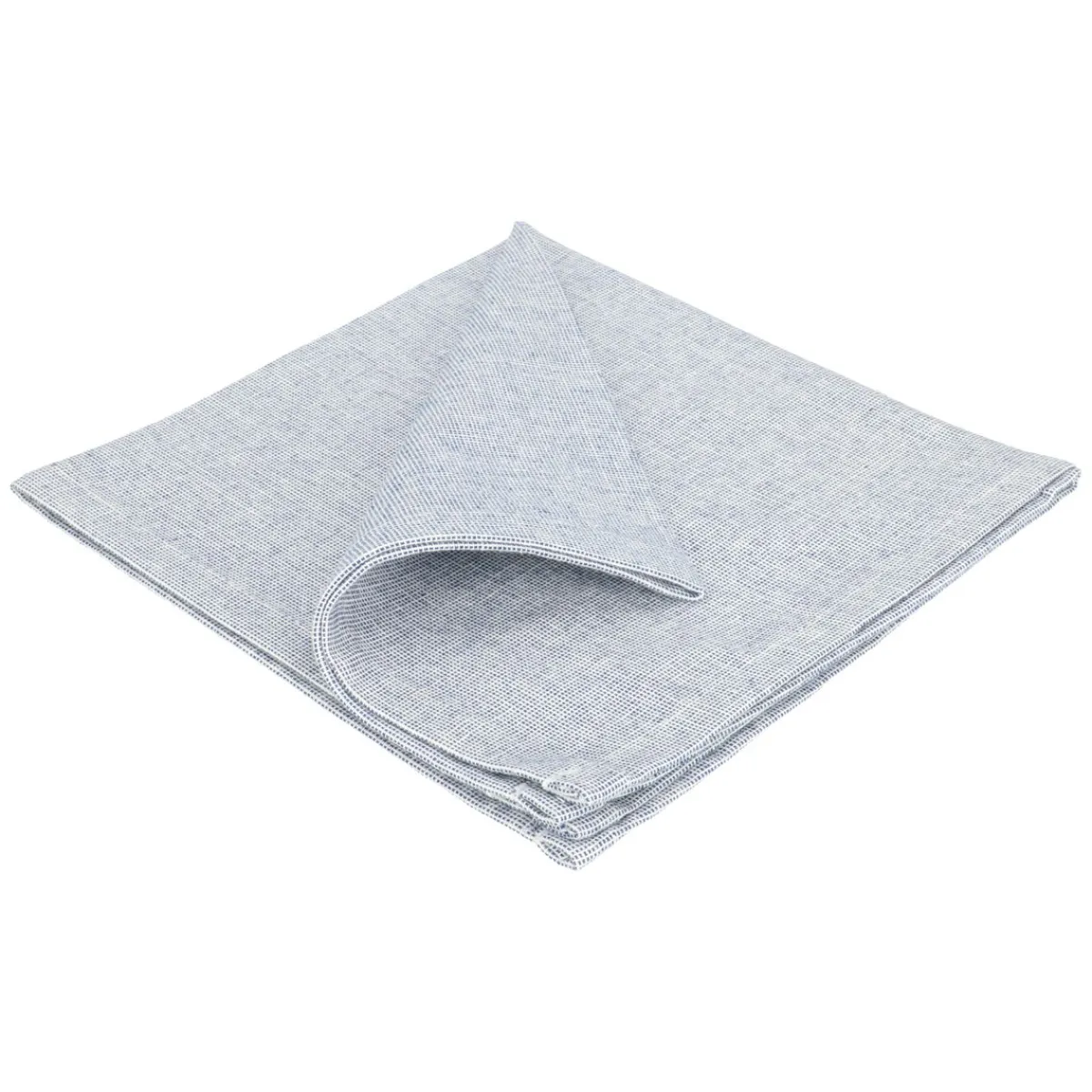 Servetten*DILLE & KAMILLE Servet, GOTS bio-katoen, blauw, 40 x 40 cm