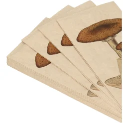 Goed Gevulde Hapjesplank|Tinten En Texturen*DILLE & KAMILLE Servetten, papier, paddenstoel, 42 x 33 cm, 16 stuks