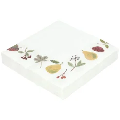 Bakken Met Peren|Servetten*DILLE & KAMILLE Servetten, papier, perenoogst, 33 x 33 cm,