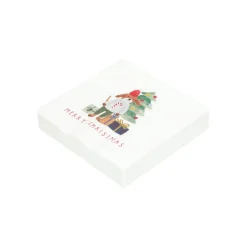 Servetten*DILLE & KAMILLE Servetten, papier, winterbos diertje, 25 x 25 cm, 20 stuks