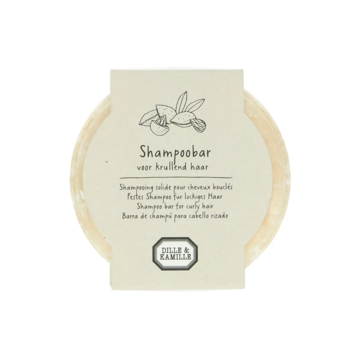 Shampoo Bars|Haarverzorging*DILLE & KAMILLE Shampoobar, Krullend haar, 60G