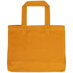 Canvas Tassen*DILLE & KAMILLE Shopper, bio-katoen, honinggeel, 38 x 22 x 44 cm