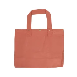 Boodschappentassen|Canvas Tassen*DILLE & KAMILLE Shopper, bio-katoen, terra, 46 x 34 cm