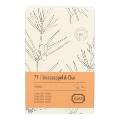 Thee*DILLE & KAMILLE Sinaasappel & chai, biologisch, rooibos, 15 theebuiltjes
