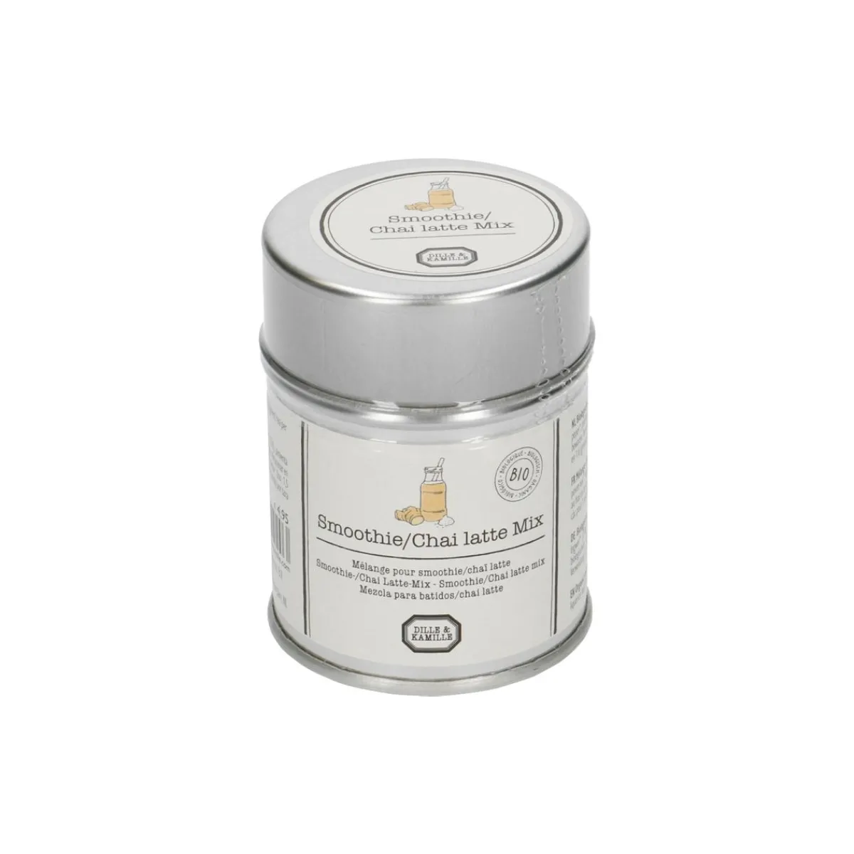Goed Gevulde Hapjesplank|Kruiden & Specerijen Mix*DILLE & KAMILLE Smoothie/chai latte mix, biologisch, blikje, 40 g