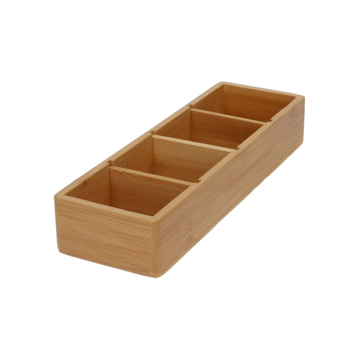 Badkameraccessoires|Opbergen*DILLE & KAMILLE Stapelbak, bamboe, nr 1