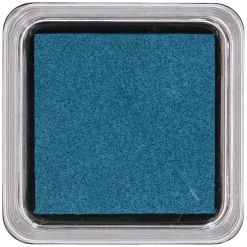 Stempels|Knutselspullen*DILLE & KAMILLE Stempelkussen. donkerblauw, 5 x 5 cm