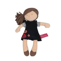 Poppen & Knuffels|Speelgoed Voor 2 Jaar*DILLE & KAMILLE Stoffen pop, blauw jurkje, 32 cm