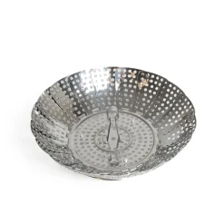 Oosters Koken|Stoommandjes*DILLE & KAMILLE Stoommandje roestvrij staal, Ø 14 tot 23 cm