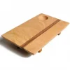 Oosters Koken*DILLE & KAMILLE Sushiplankje met eetstokjes, rubberhout, 25 x 15,5 cm