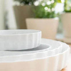 Bakvormen*DILLE & KAMILLE Taart-/ quichevorm, porselein, Ø 27 cm