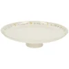 Taartplateaus|Serviessets*DILLE & KAMILLE Taartplateau, steengoed, strooitakje, Ø 27 cm