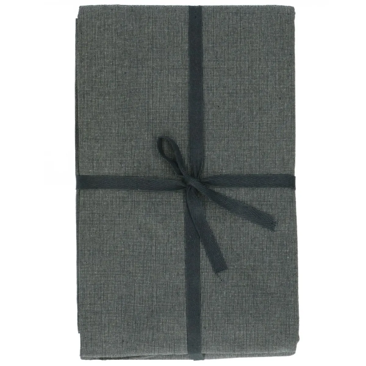 Tafelkleden*DILLE & KAMILLE Tafelkleed, GOTS bio-katoen, antraciet, 145 x 300 cm