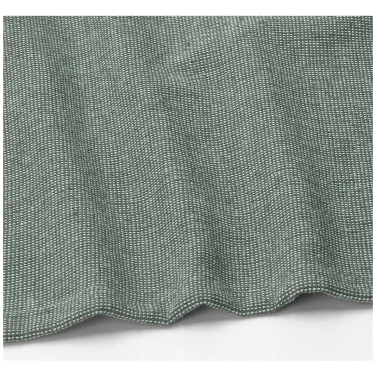 Tafellopers*DILLE & KAMILLE Tafelloper, GOTS bio-katoen, groen, 50 x 150 cm