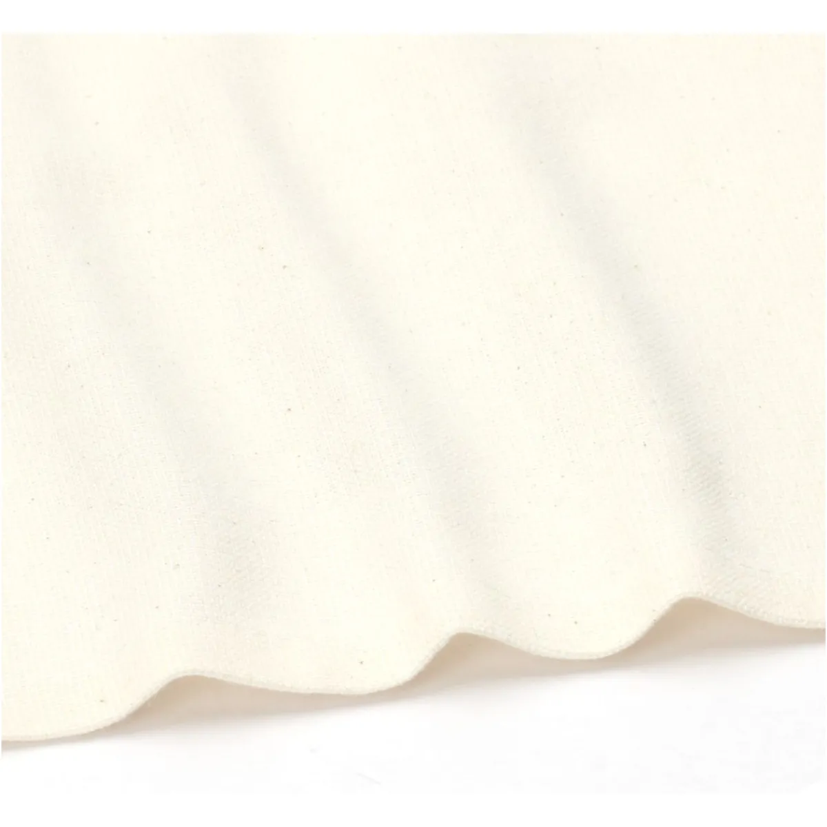 Tafellopers*DILLE & KAMILLE Tafelloper, GOTS bio-katoen, offwhite, 50 x 150 cm