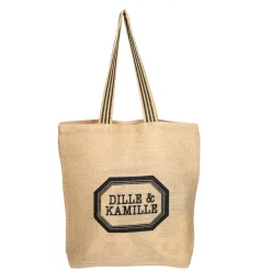 Canvas Tassen*DILLE & KAMILLE Tas, , jute met hengsel, 44 x 8 x 44 cm