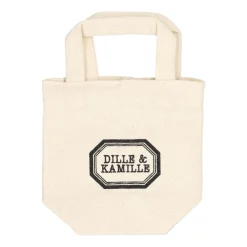 Cadeauversiering*DILLE & KAMILLE Tas mini, bio-katoen, 12 x 12 cm