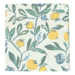 Vaatdoeken*DILLE & KAMILLE Theedoek, bio-katoen, zomerfruit 50 x 70 cm
