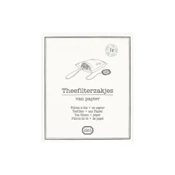 Pannen Vol Smaak|Theezeefjes, Filters & Thee-Ei*DILLE & KAMILLE Theefilterzakjes, papier, 50 stuks