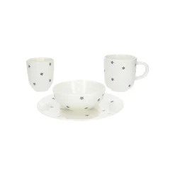 Bekers En Mokken|Serviessets*DILLE & KAMILLE Theemok met bloemetjes, organisch, porselein, Ø 9 cm