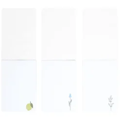 Schriftjes & Notitieboeken|Knutselspullen*DILLE & KAMILLE To do-blokje, citroen, margriet en veldbloemen, set van 3, 12 x 8 cm