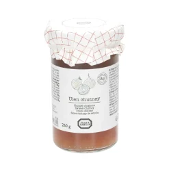Chutneys*DILLE & KAMILLE Uienchutney, biologisch, 260 gram