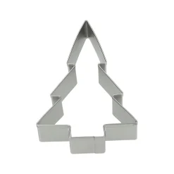 Uitsteekvormpjes*DILLE & KAMILLE Uitsteekvorm kerstboom, recycled rvs